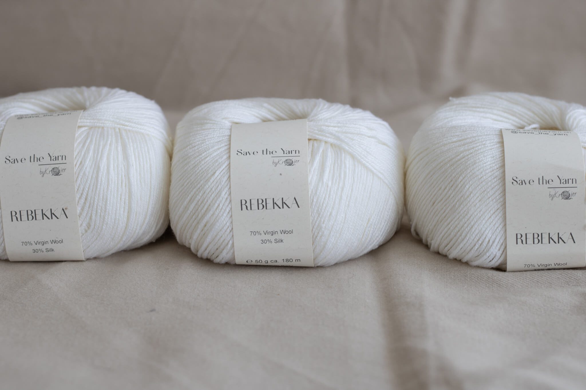 Rebekka - Wolle & Seide Mischung – Bild 5