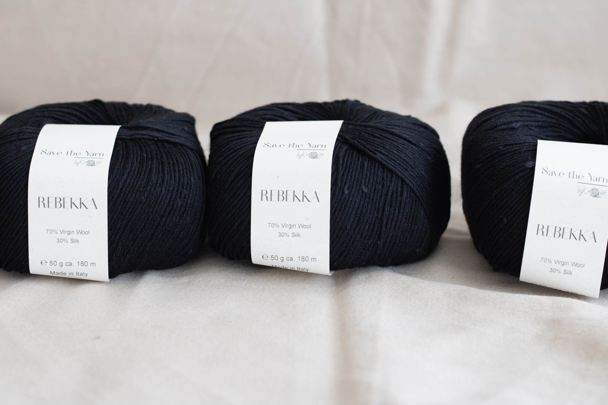 Rebekka - Wolle & Seide Mischung – Bild 3